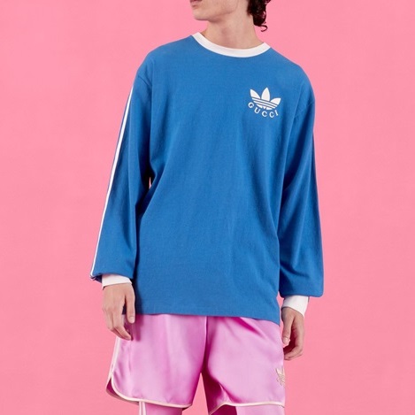 グッチユニセックスカジュアルブルースウェットシャツc05013