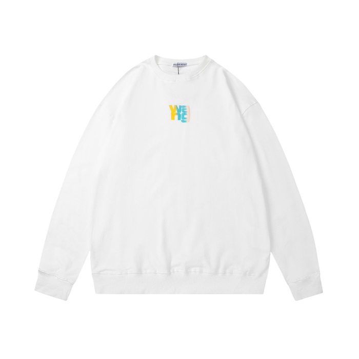 アレクサンダーワンメンズモダンホワイトスウェットシャツx0210