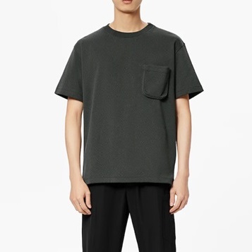 ルイヴィトンメンズグレークルーネック半袖Tシャツu05115