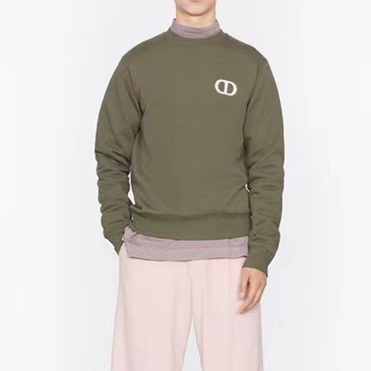 ディオールメンズクラシックキャメルスウェットシャツo01997