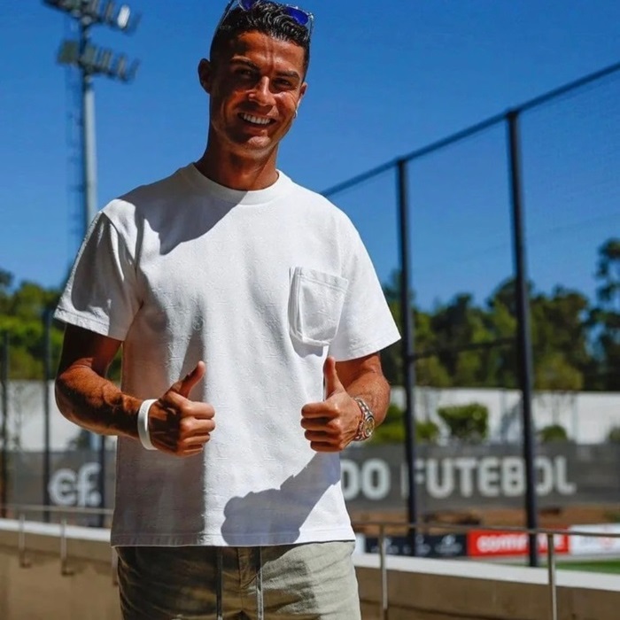 ルイヴィトンメンズホワイトクルーネック半袖Tシャツu05118