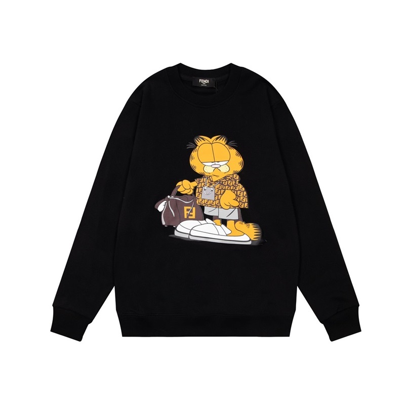 ェンディメンズカジュアルブラックスウェットシャツn01266