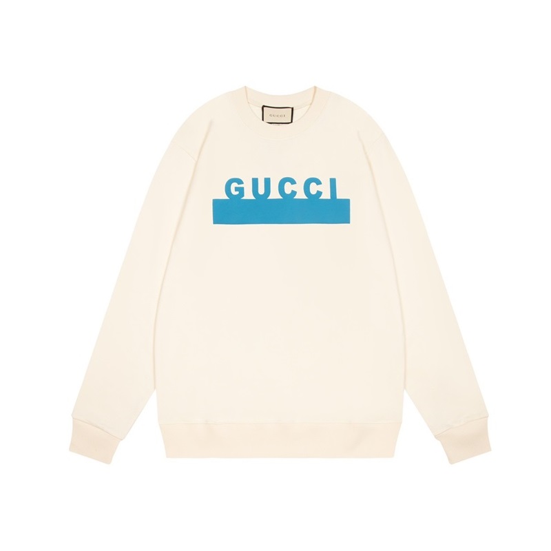 グッチユニセックスカジュアルアイボリースウェットシャツc05029