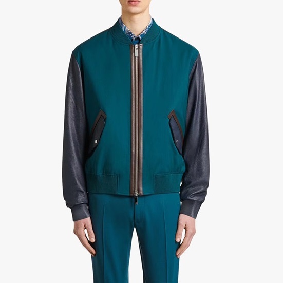 ベルルッティメンズカジュアルブルージャケットr0122