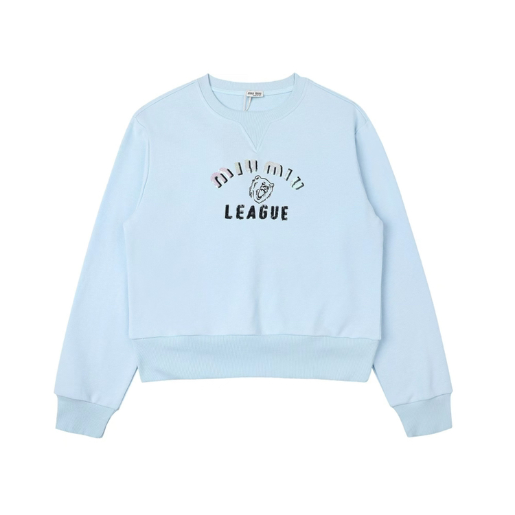 ミュウミュウレディースモダンスウェットシャツu250