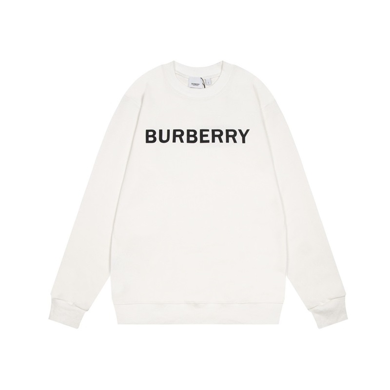 バーバリーメンズホワイトスウェットシャツr4481