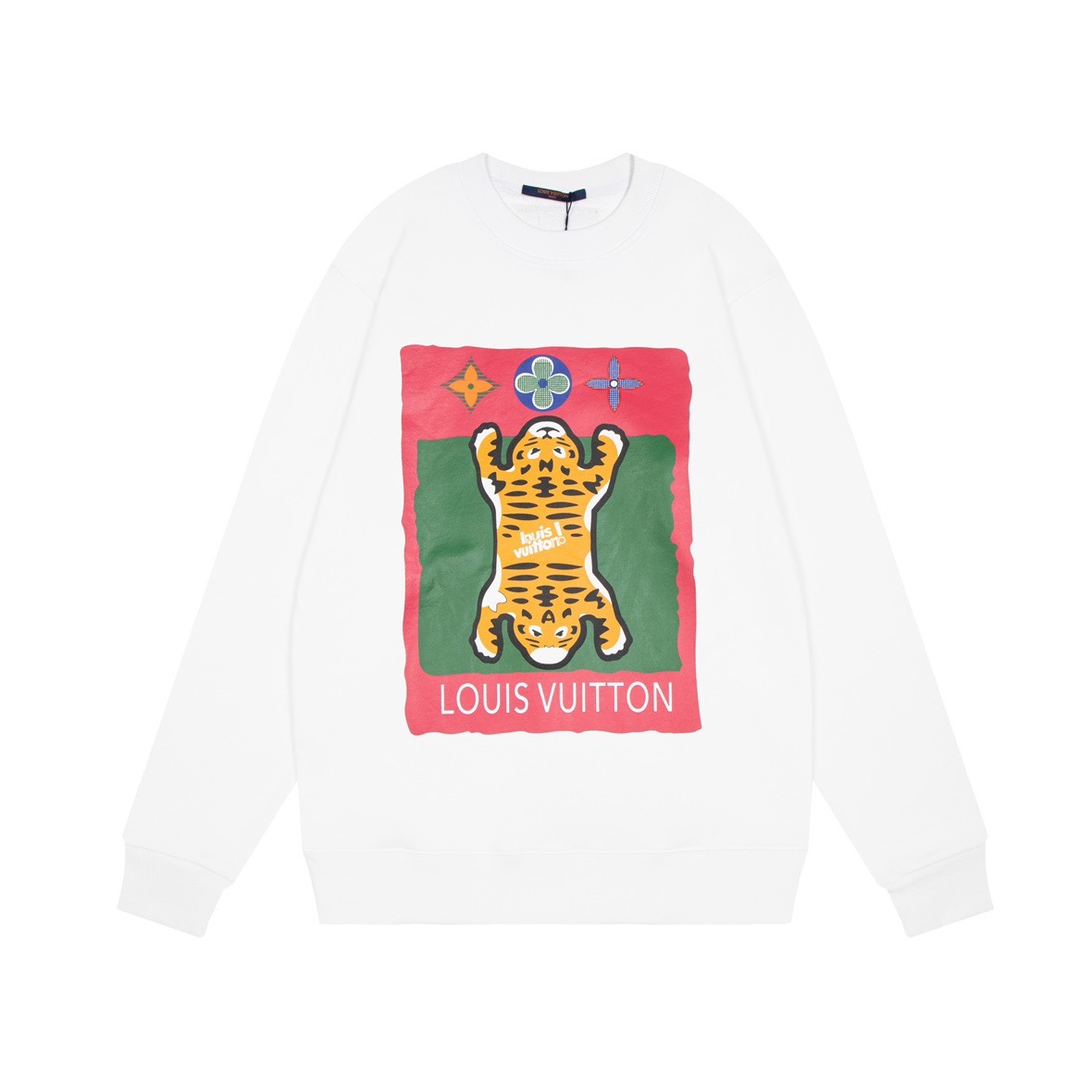 ルイヴィトンメンズモダンホワイトスウェットシャツu05129