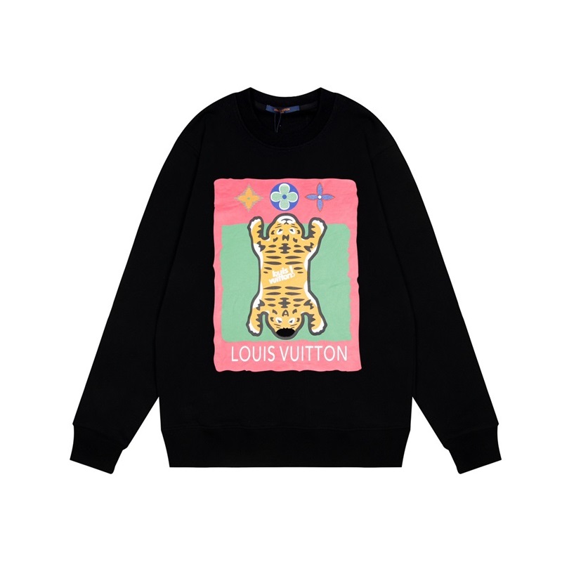 ルイヴィトンメンズモダンブラックスウェットシャツu05130