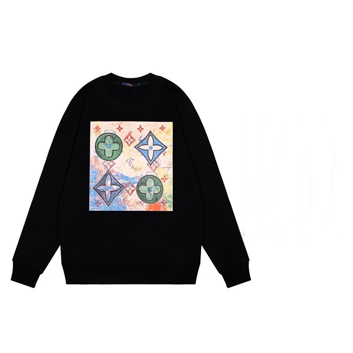 ルイヴィトンメンズモダンブラックスウェットシャツu05132