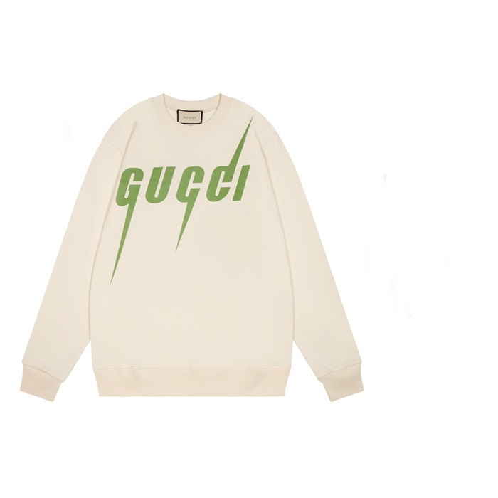 グッチユニセックスカジュアルアイボリースウェットシャツc05042