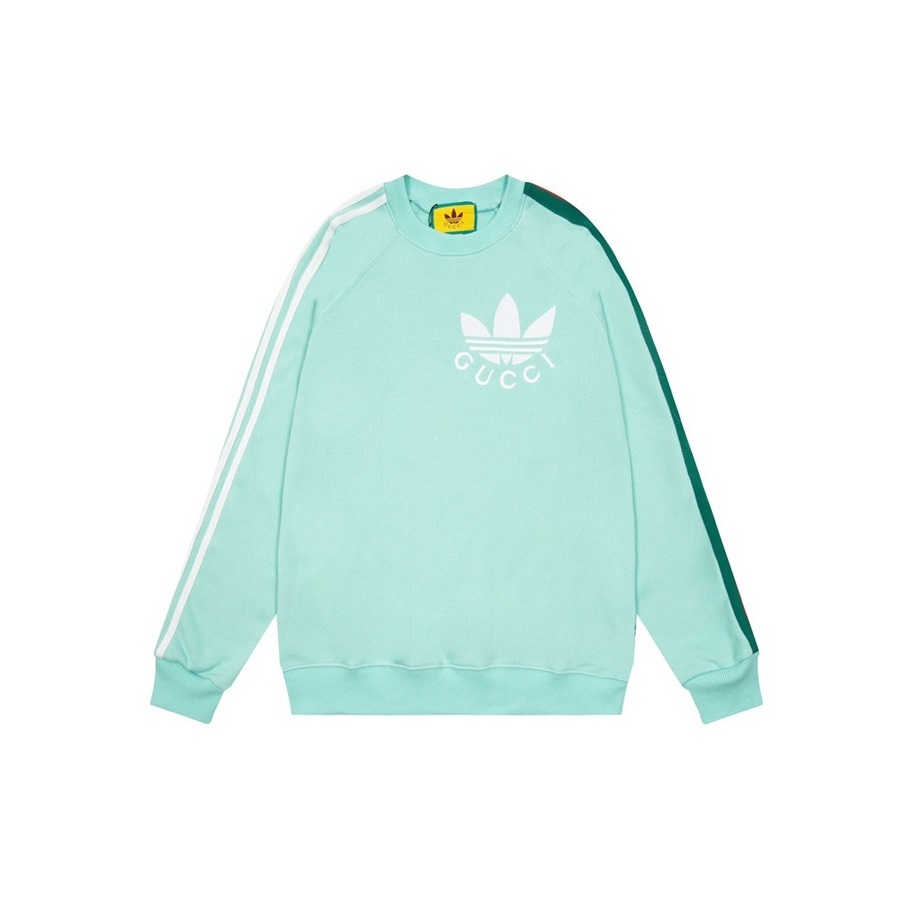 グッチユニセックスカジュアルミントスウェットシャツc05063