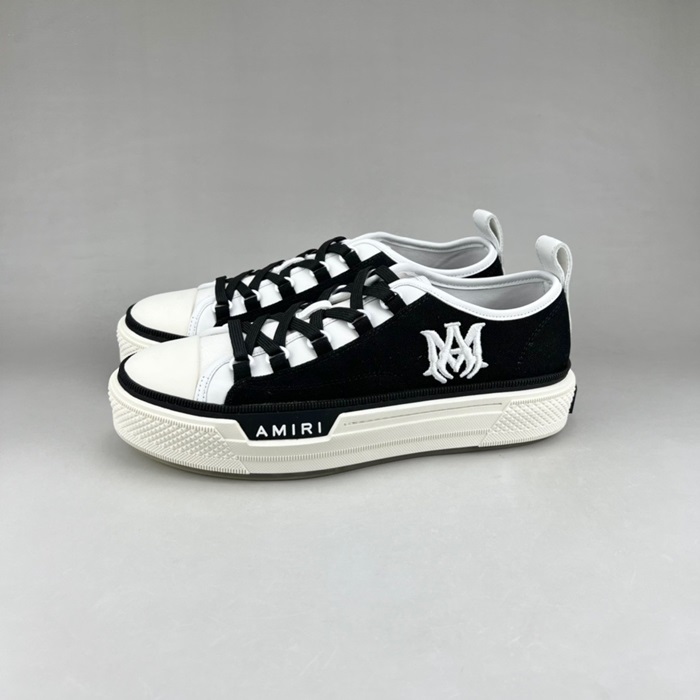 アミリメンズクラシックブラックスニーカーr0366