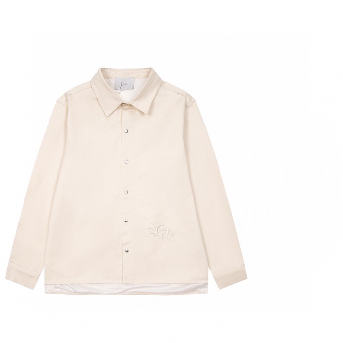 ディオールメンズクラシックアイボリーシャツo02032