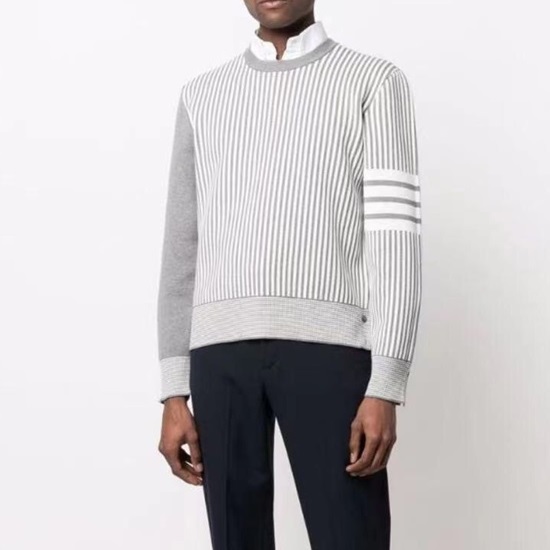 トムブラウンメンズカジュアルグレーニットm0579