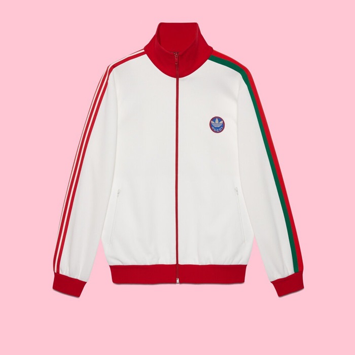 グッチユニセックスカジュアルホワイトスウェットシャツc05077