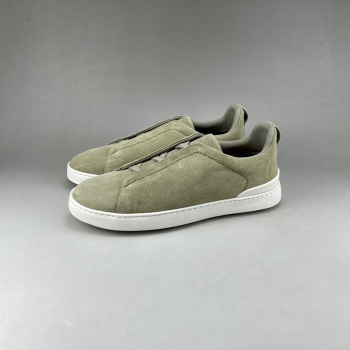 エルメネジルドゼニアメンズイニシャルミントスニーカーg0390