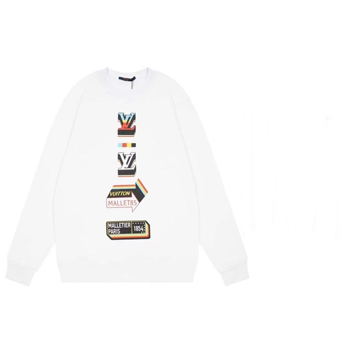 ルイヴィトンメンズモダンホワイトスウェットシャツu05181