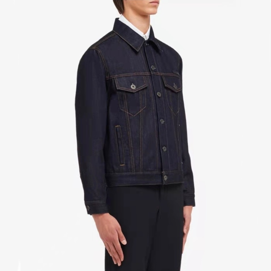 プラダメンズカジュアルブルージャケットa02785