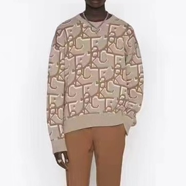 ディオールメンズグレークルーネックセーターo02117