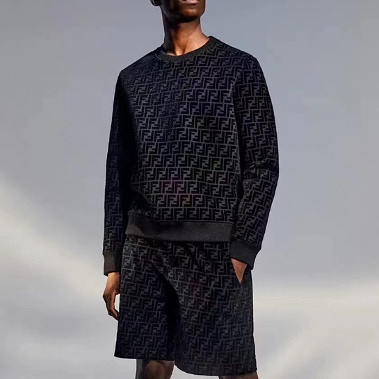 ェンディメンズブラックツーピース-n1284