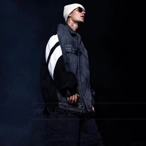 バレンシアガメンズカジュアルブラックジャケットl01674