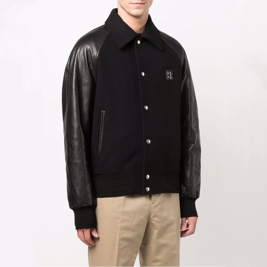 ジバンシィメンズクラシックブラックジャケットv0827