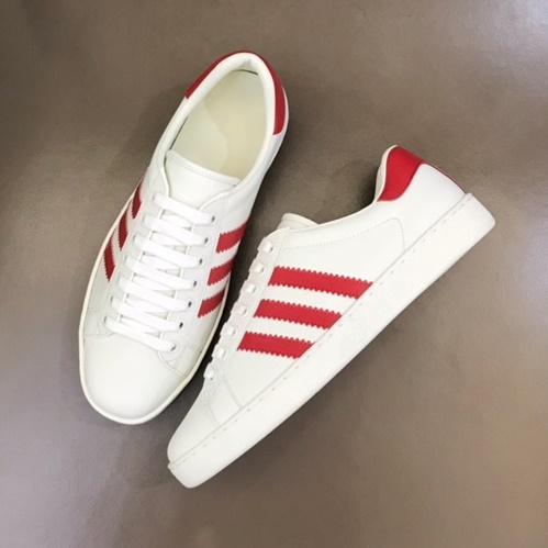 グッチメンズクラシックレッドスニーカーc05126