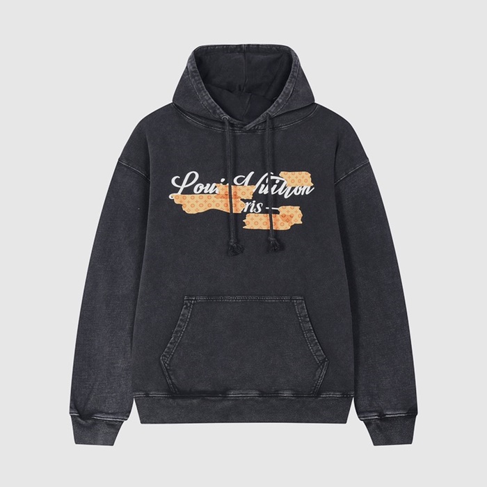 ルイヴィトンメンズベーシックブラックフーディu05223