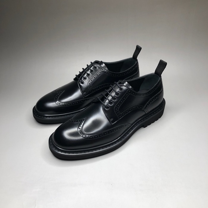 ディオールメンズクラシックブラックオックスフォードシューズo02129