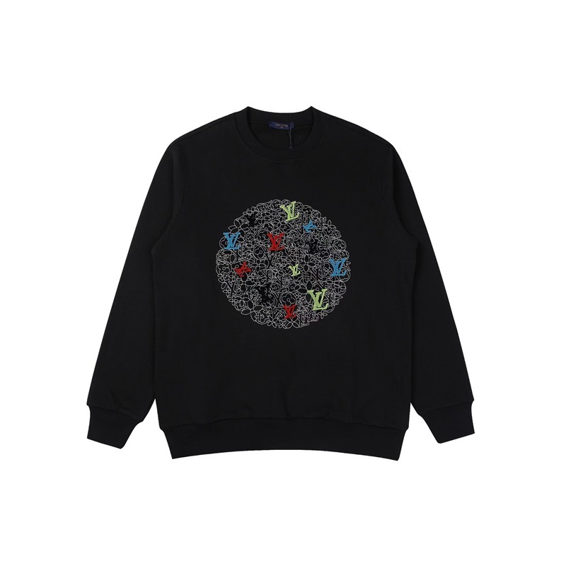 ルイヴィトンメンズモダンブラックスウェットシャツu05236