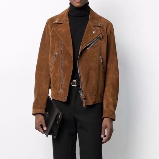 トムフォードメンズキャメルレザージャケットf0023