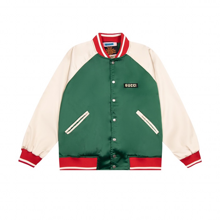 グッチメンズカジュアルグリーンジャケットc05175