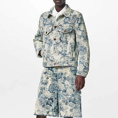 ルイヴィトンメンズカジュアルブルージャケットu05252