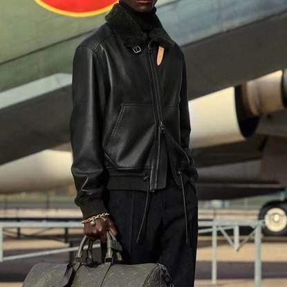 ルイヴィトンメンズレザージャケットu5255