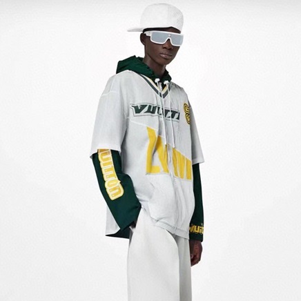 ルイヴィトンメンズカジュアルホワイトジャケットu05259