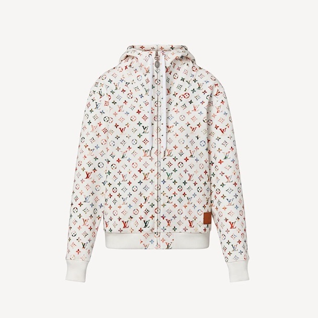 ルイヴィトンユニセックスベーシックホワイトフーディu05263