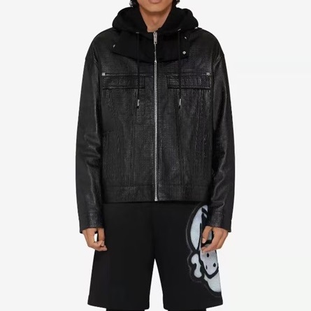 ジバンシィメンズカジュアルブラックジャケットv0855