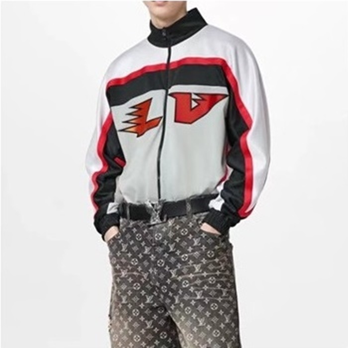 ルイヴィトンメンズカジュアルホワイトジャケットu05278