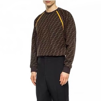 ェンディメンズカジュアルブラウンスウェットシャツn02196