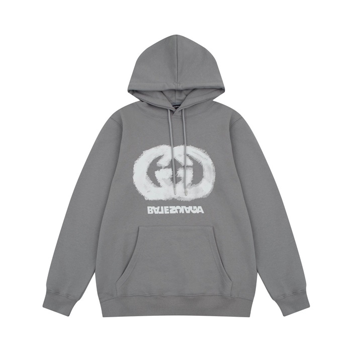 グッチユニセックストレンディグレーフーディc05227