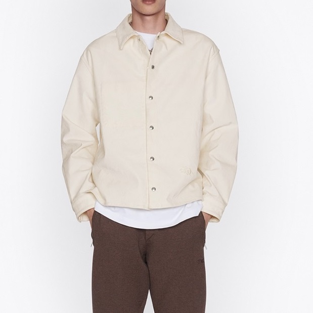 ディオールメンズクラシックアイボリーシャツo02161