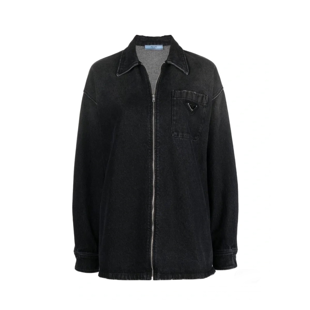 プラダメンズカジュアルブラックジャケットa02849