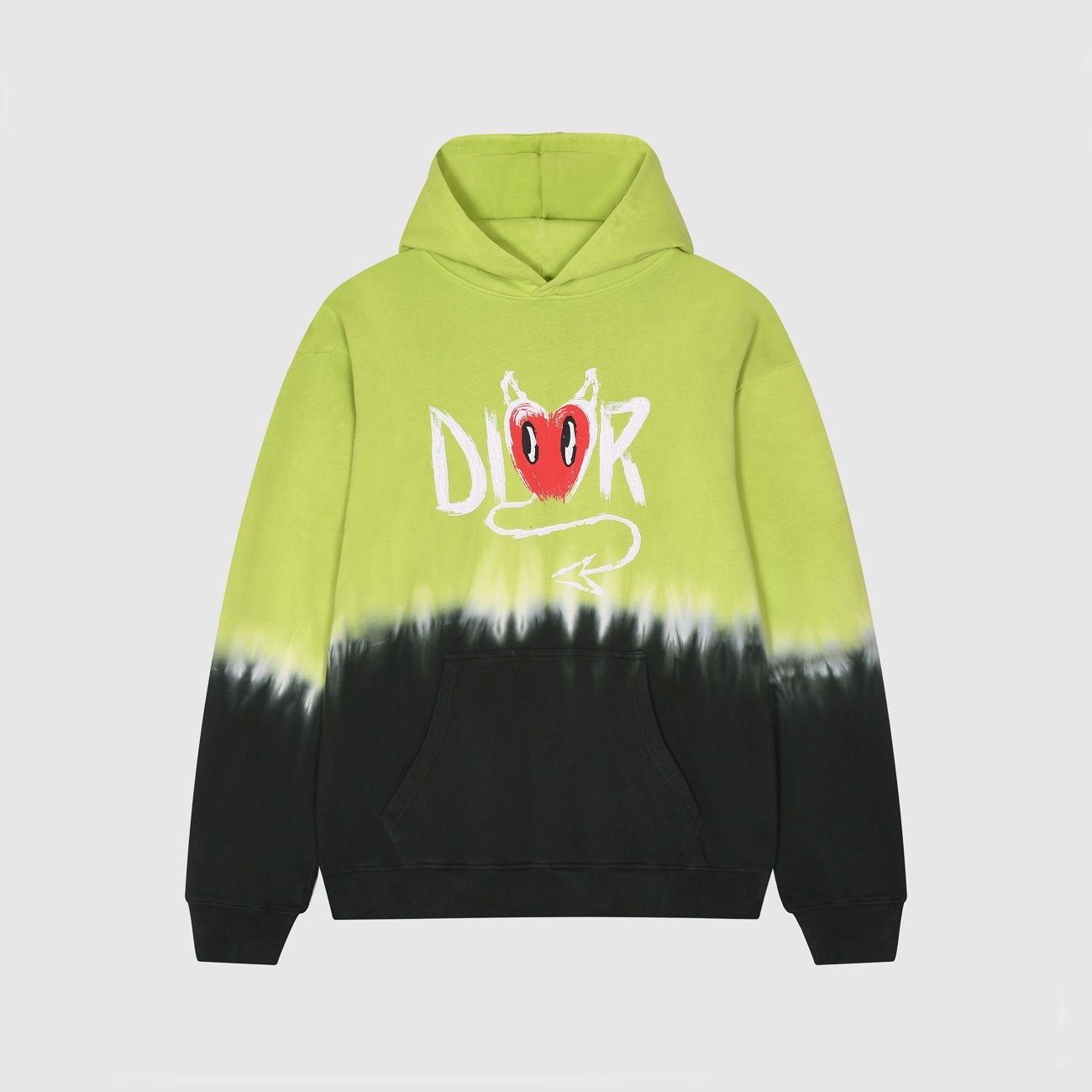 ディオールメンズカジュアルグリーンフーディo02166