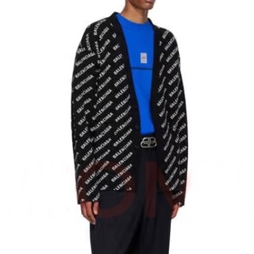 バレンシアガメンズネックカーディガンl1723