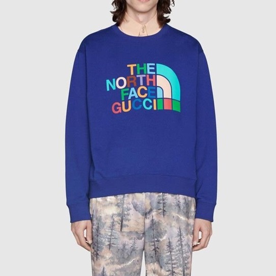 グッチメンズカジュアルブルースウェットシャツc05265