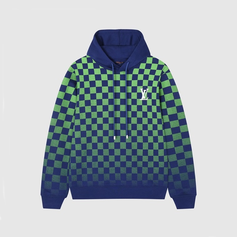 ルイヴィトンメンズベーシックブルーフーディu05322