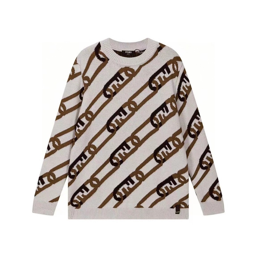 ェンディメンズトレンディブラウンニットn02202