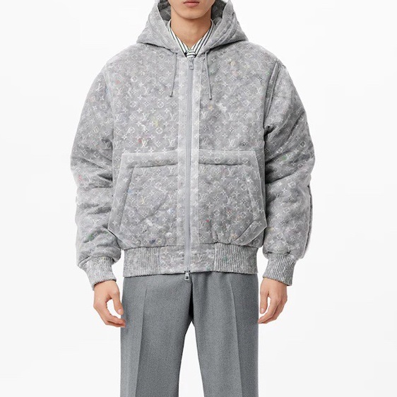 ルイヴィトンメンズグレージャケットu05325