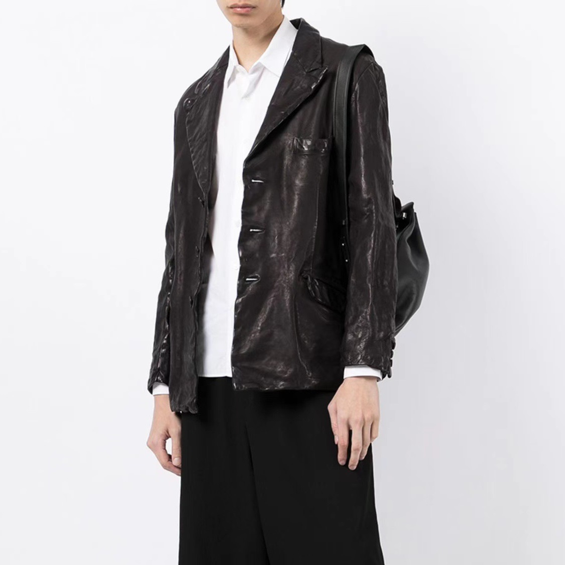 グッチメンズカジュアルブラックジャケットc05276