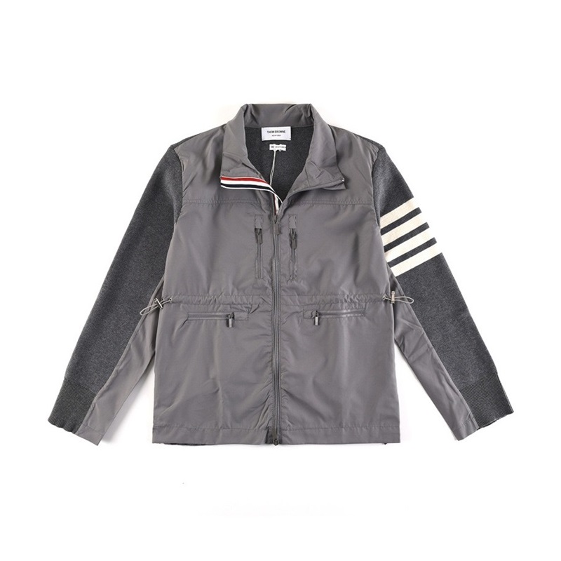 トムブラウンメンズクラシックグレージャケットm0638